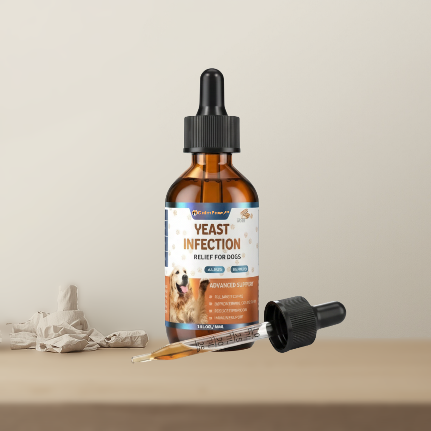 CalmPaws™ Naturalne Ukojenie Drożdżaków