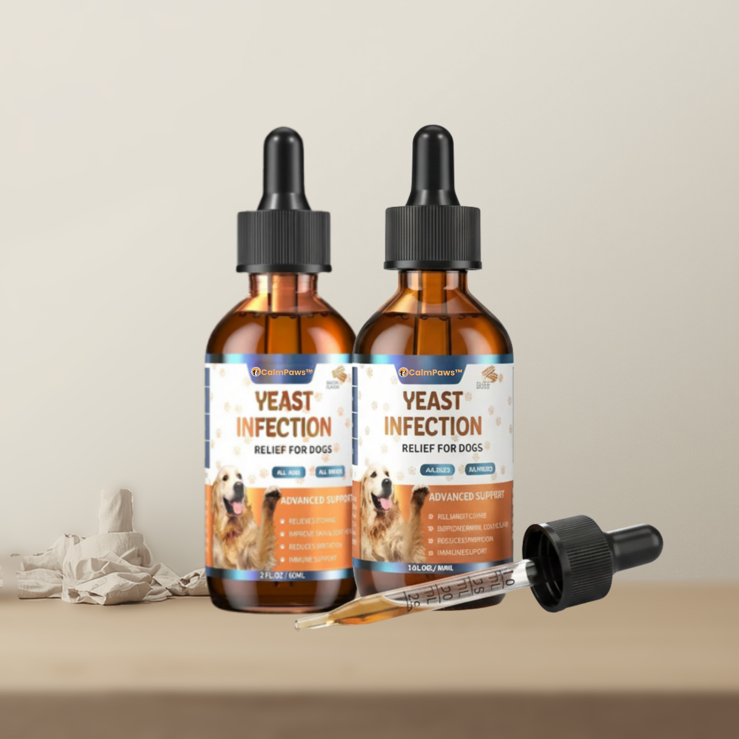 CalmPaws™ Naturalne Ukojenie Drożdżaków